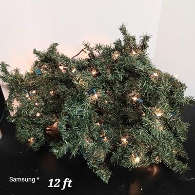 Artificial Christmas garland