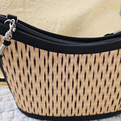 Vintage straw purse