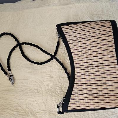 Vintage straw purse