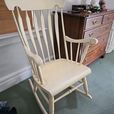 Vintage painted Rocking Chair