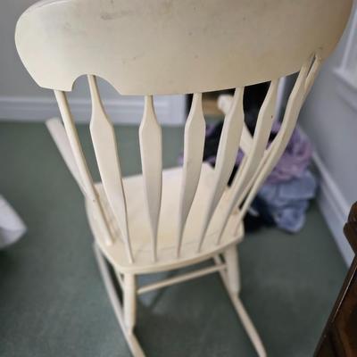 Vintage painted Rocking Chair