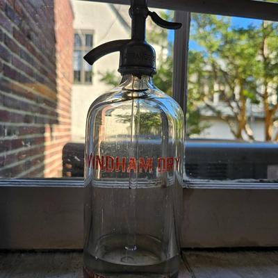 Antique Windham Dry Seltzer Bottle LaFrance Beverage Co