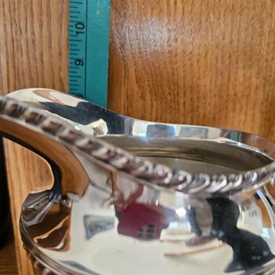 Large Antique silverplated  pitcher