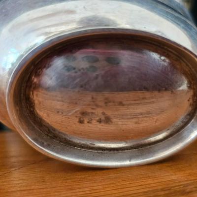 Sterling Giblet Gravy Sauce Boat Pourer with handle