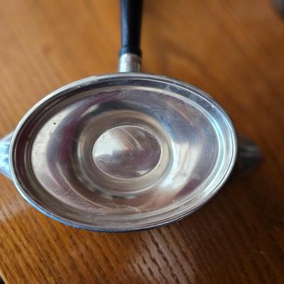 Sterling Giblet Gravy Sauce Boat Pourer with handle