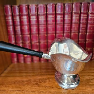 Sterling Giblet Gravy Sauce Boat Pourer with handle