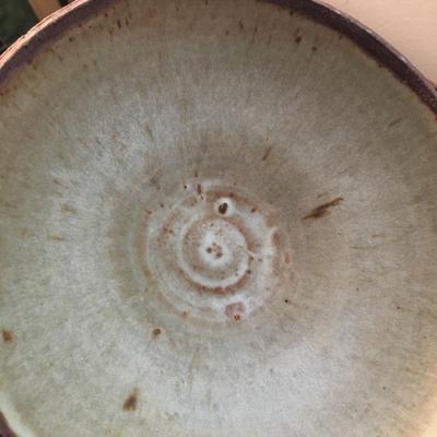 Large covered ceramic pot