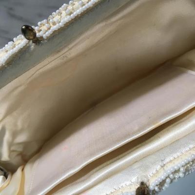 Vintage beaded clutch