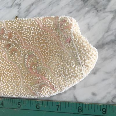 Vintage beaded clutch