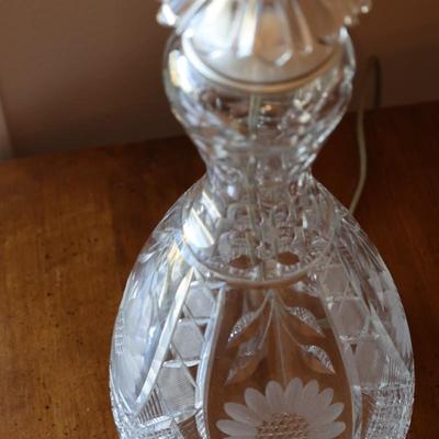 Glass Table Lamp