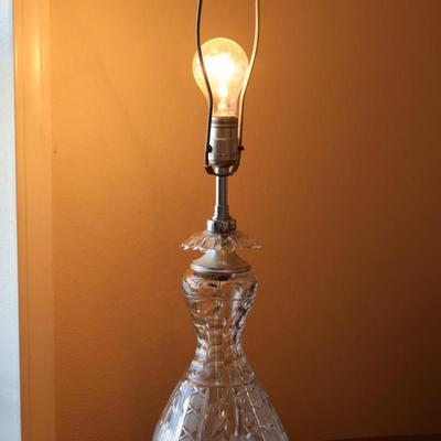 Glass Table Lamp