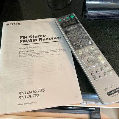 K1431 SONY Discrete 7 Channel Amplifier STR-DA1000ES