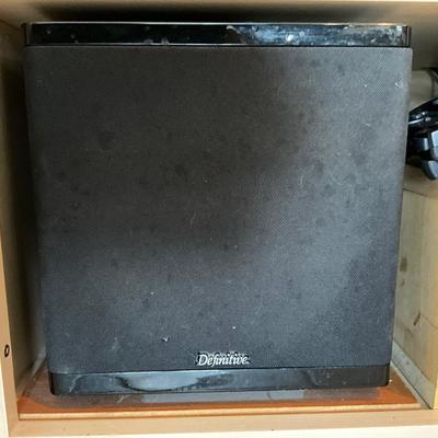 K1434 Definitive Powerfield Super Cube III Subwoofer