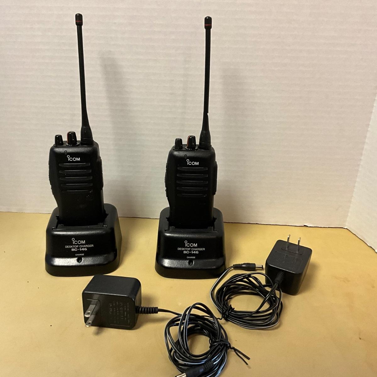 ORIGINAL ICOM BC-146 MIT AD-99 UND BC-147A BC 146 BC 147 NEU