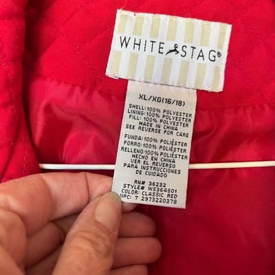 White Stag Red Ladie's Jackets