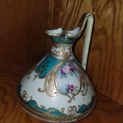 Gorgeous handpainted ewer