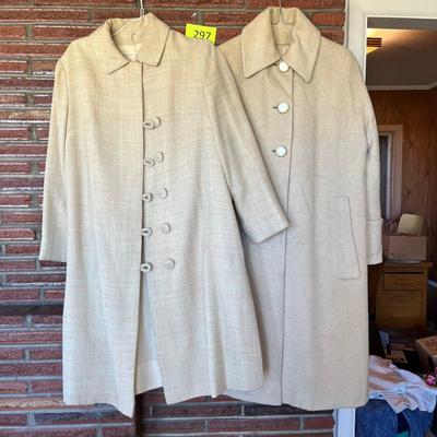 2 Ivory women's coats
