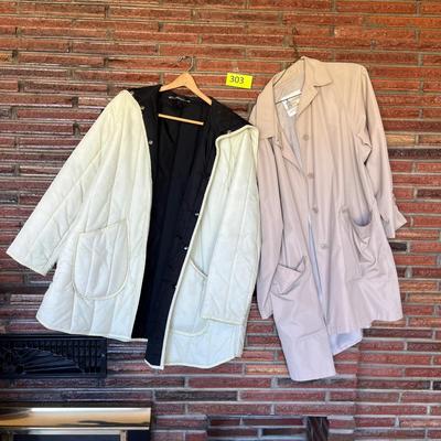 2 women's jackets