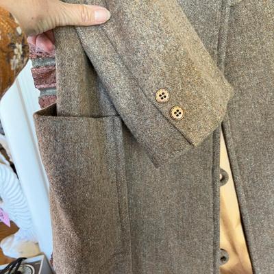 Fancy 1940s womans full length coat