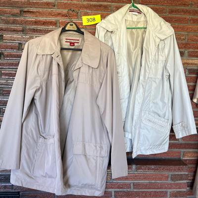 Two light weight coats