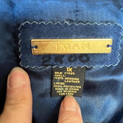 Iman 1xl Leather Jacket
