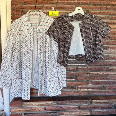 2 Vintage ladies tops