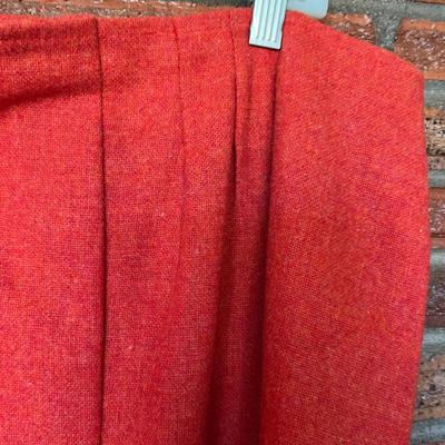 Great Orange Skirt suit