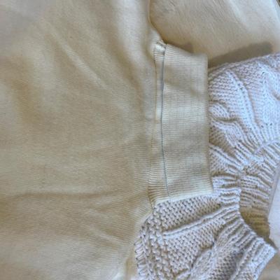 3 Ivory/ White sweaters
