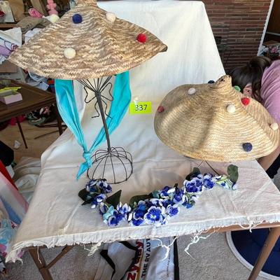 Pair of matching hats