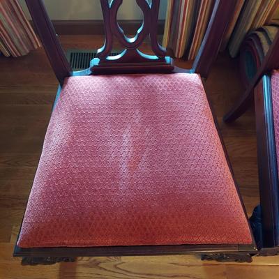 Eight Liberty Ribbon Back Chippendale Chairs (DR-BBL)