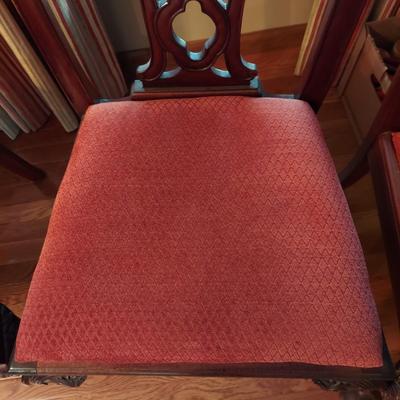 Eight Liberty Ribbon Back Chippendale Chairs (DR-BBL)