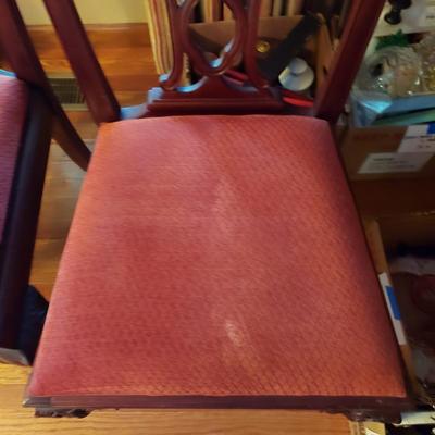 Eight Liberty Ribbon Back Chippendale Chairs (DR-BBL)