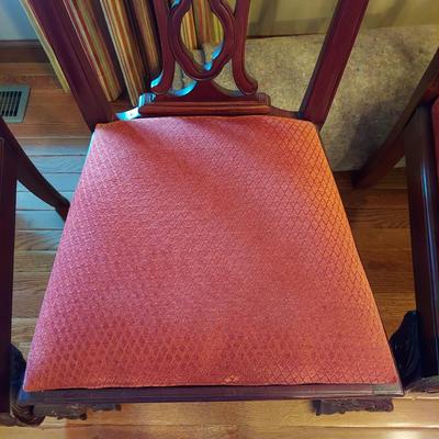 Eight Liberty Ribbon Back Chippendale Chairs (DR-BBL)