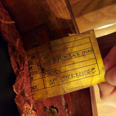 Eight Liberty Ribbon Back Chippendale Chairs (DR-BBL)