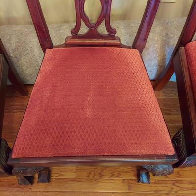 Eight Liberty Ribbon Back Chippendale Chairs (DR-BBL)
