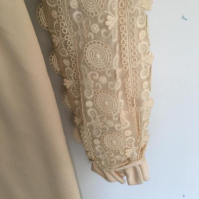 vintage 1960's wedding dress with veil