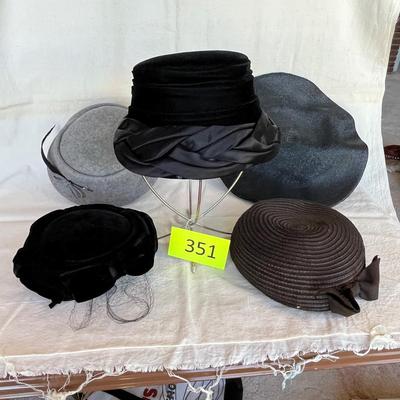 Lot of 5 Hats