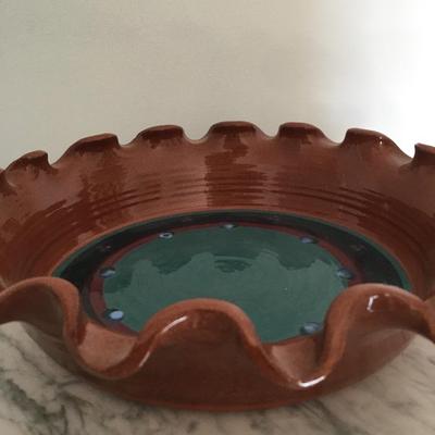 Lynn Duryea ceramic pie plate
