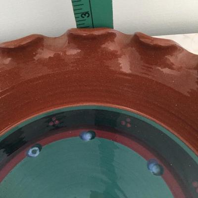 Lynn Duryea ceramic pie plate