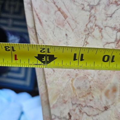 2 Bedside Tables with Marble Tops