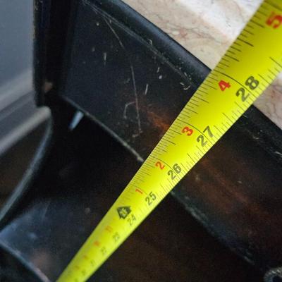 2 Bedside Tables with Marble Tops