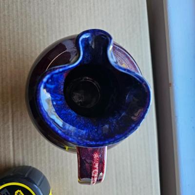 Purple Edgecomb Potters pitcher
