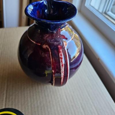Purple Edgecomb Potters pitcher