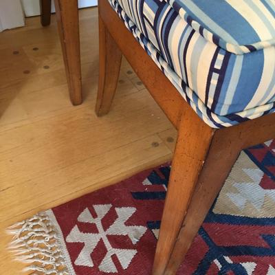 6 Upholstered Biedermeier Dining Room Chairs