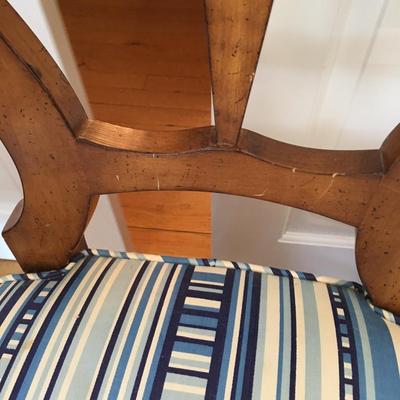 6 Upholstered Biedermeier Dining Room Chairs