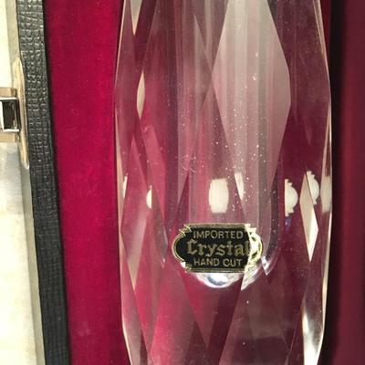 Post House leaded crystal shaker