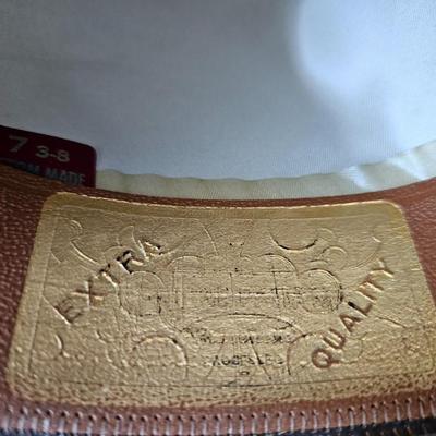 Vintage Embassy Club Hat Size 7 3/8ths Fedora and Box!