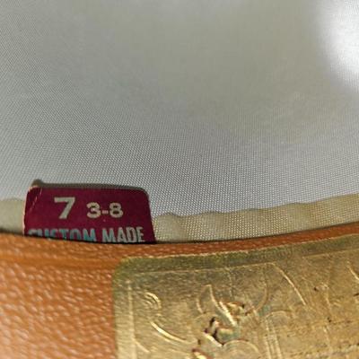 Vintage Embassy Club Hat Size 7 3/8ths Fedora and Box!