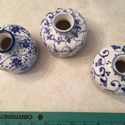 Set of Casabella small vases
