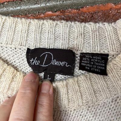Vintage knit sweaters, men